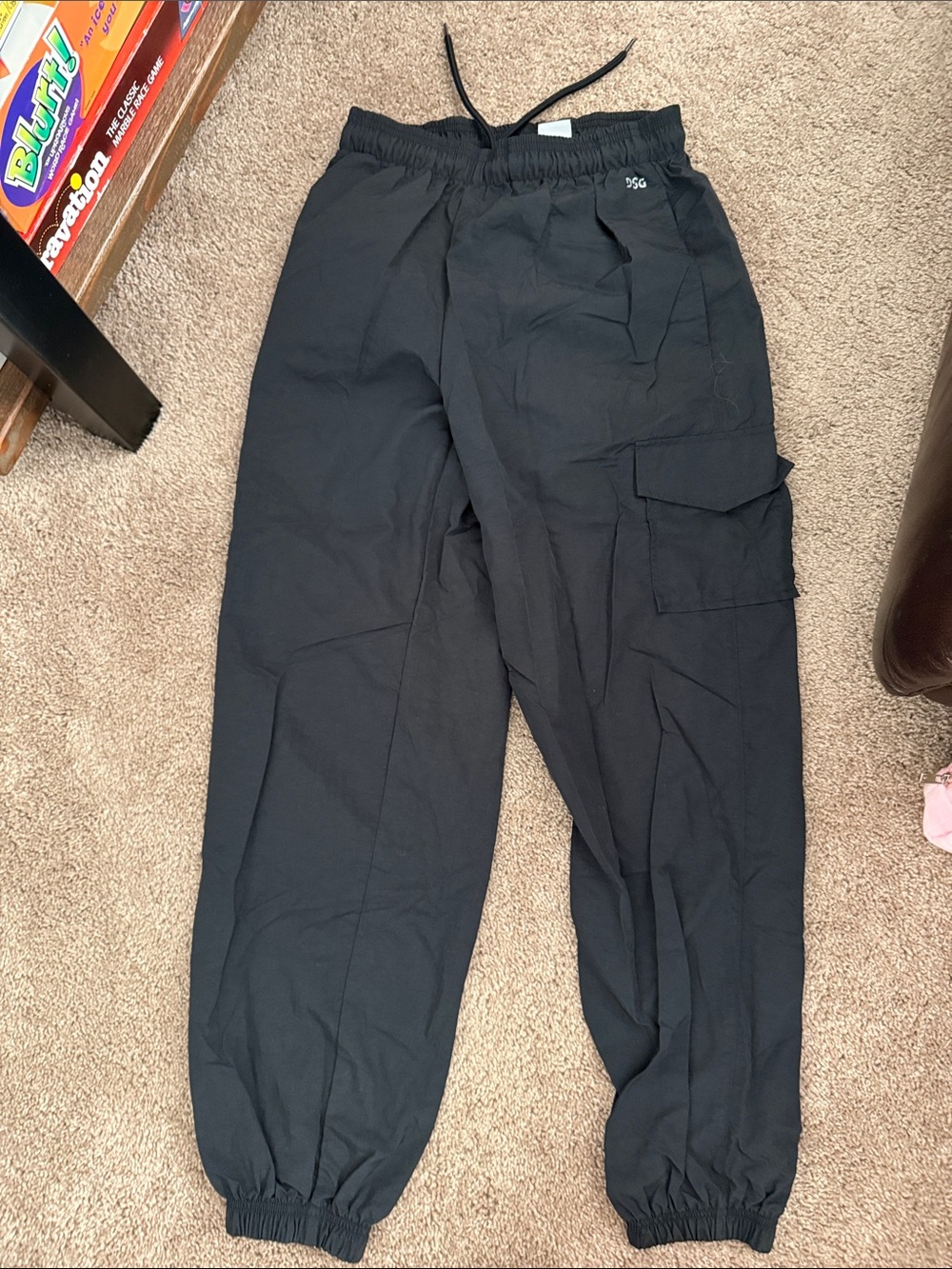 DSG Black Cargo Jogger Pants - Size xsmall